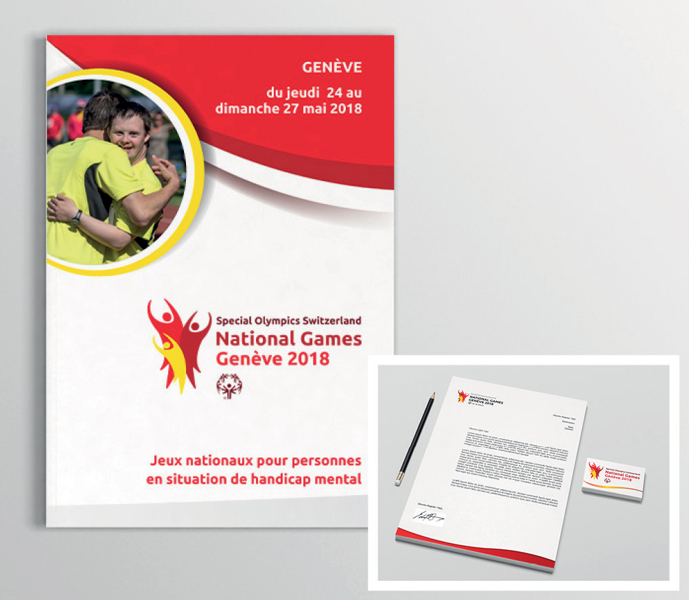 Supports de communication National Games